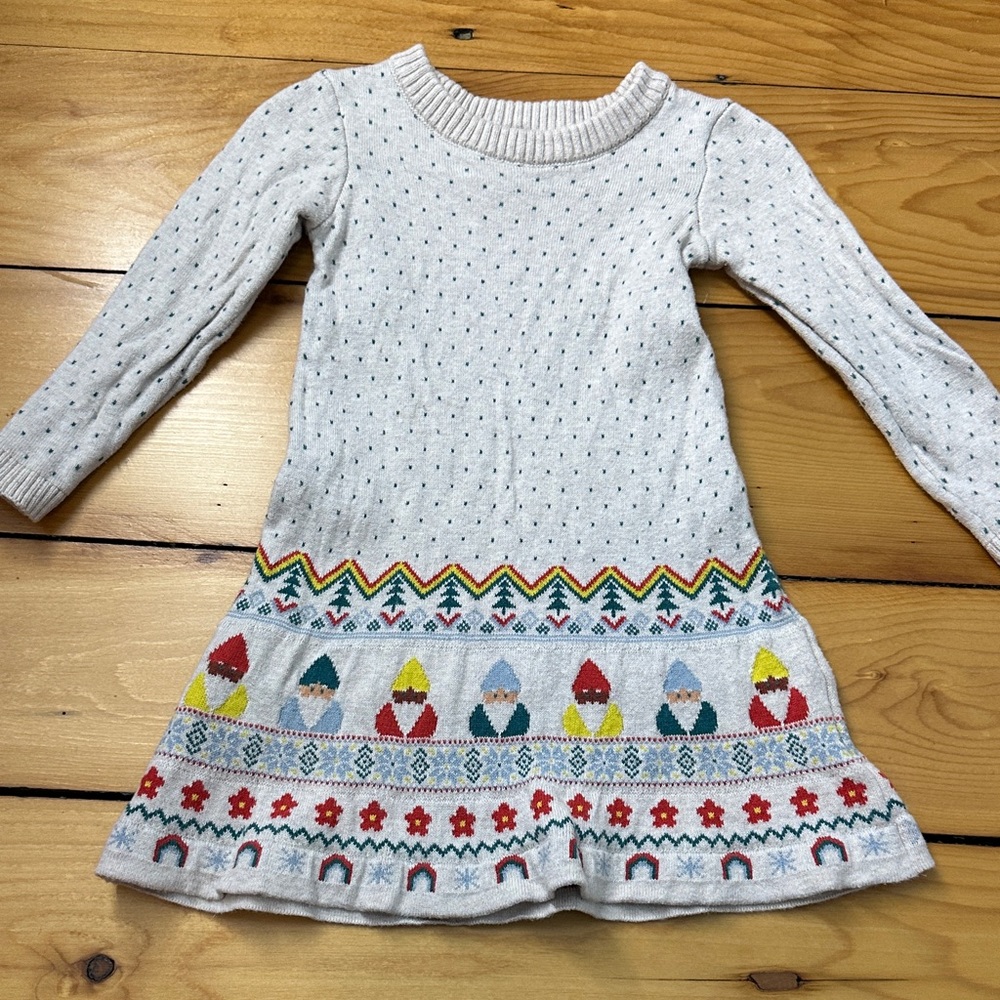 Hanna Andersson Holiday Knit Dress